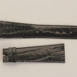 PIAGET Bracelet pour montre croco noir 22 mm