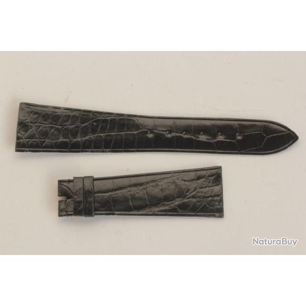 PIAGET Bracelet pour montre croco noir 22 mm