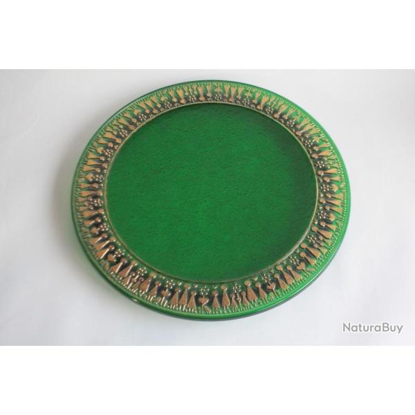 Plat verre design Scandinave Walther Glas 1960