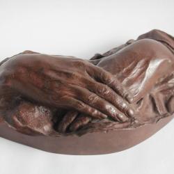 Bronze cire perdue Mains fondeur Pastori Suisse