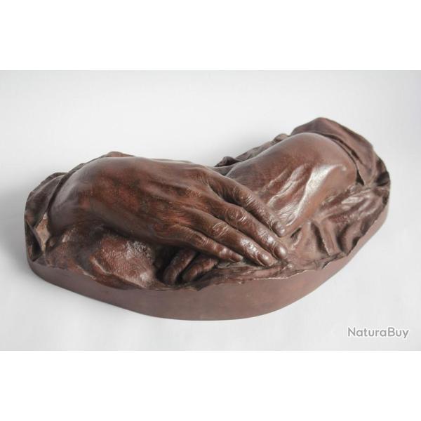 Bronze cire perdue Mains fondeur Pastori Suisse