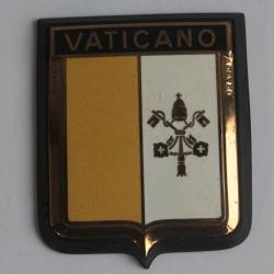 Insigne automobile émaillée Vaticano Italie Drago Paris Car Badge