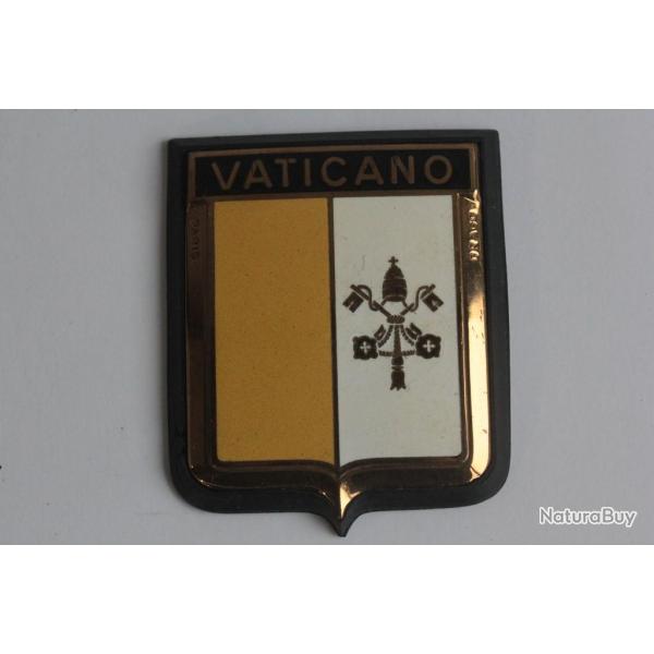 Insigne automobile �maill�e Vaticano Italie Drago Paris Car Badge