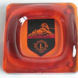 Cendrier Vide poche verre Lions Club de Belfort