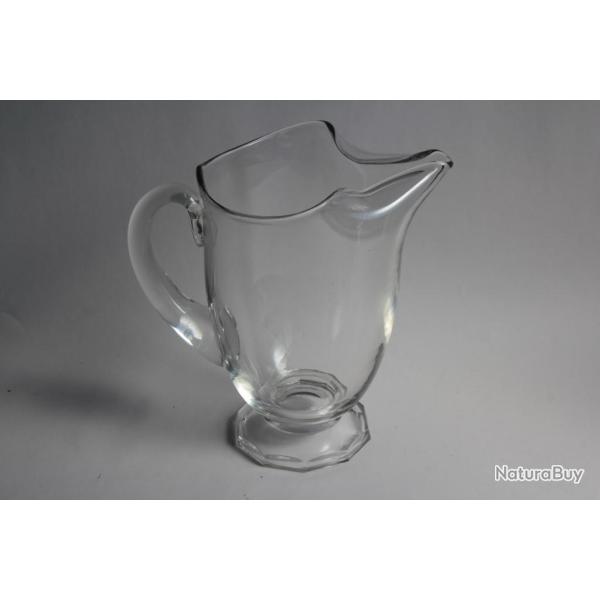 VAL SAINT LAMBERT Broc Pichet � eau cristal