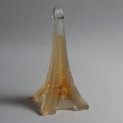 Flacon cristal Tour Eiffel Bleu de France Bernard Lalande Dinand 50 ml