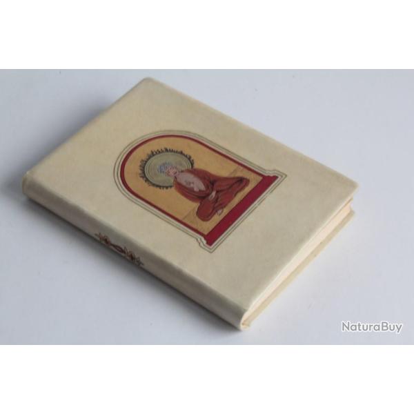 Livre Contes Pahlis reliure parchemin peinte 1925