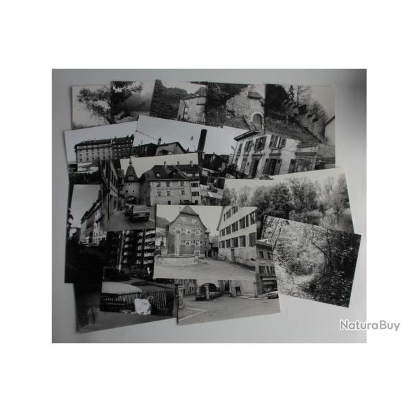 Photographies Saint-Ursanne Canton Jura Suisse 1989