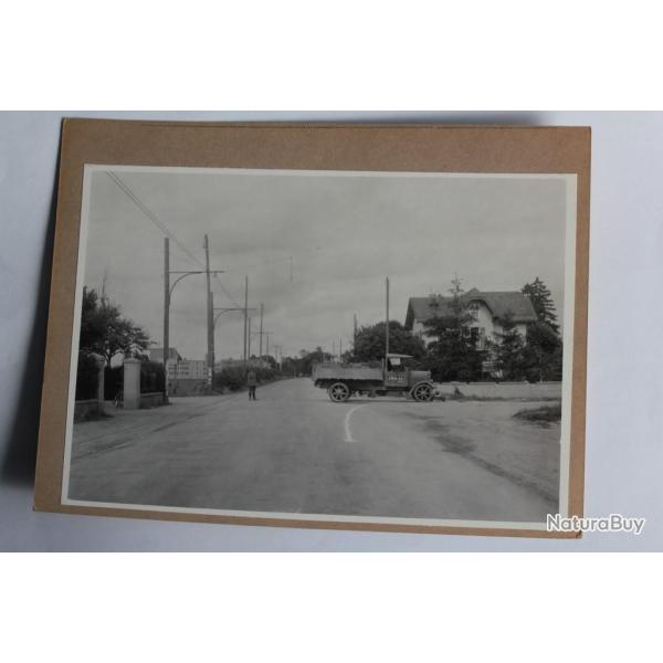 Photographie Accident Camion J. Babel Police Canton Gen�ve Suisse