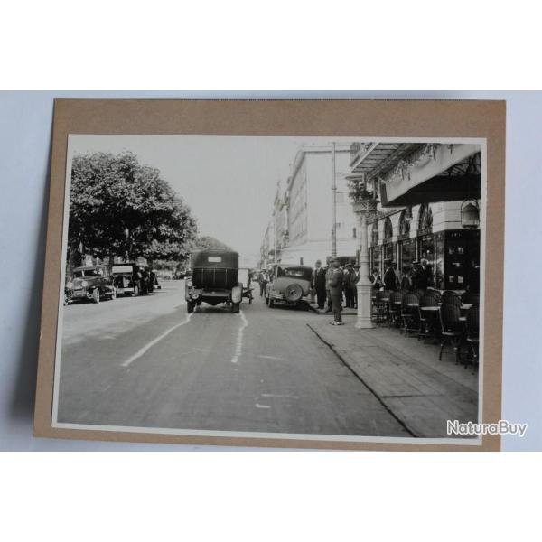 Photographie Accident automobile Grand Quai Police Gen�ve Suisse