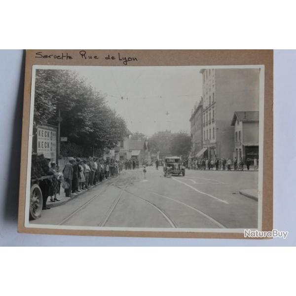 Photographie Accident automobile v�lo Servette Rue de Lyon Suisse