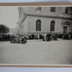 Photographie Accident automobile Police Canton Genève Suisse