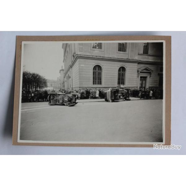 Photographie Accident automobile Police Canton Gen�ve Suisse