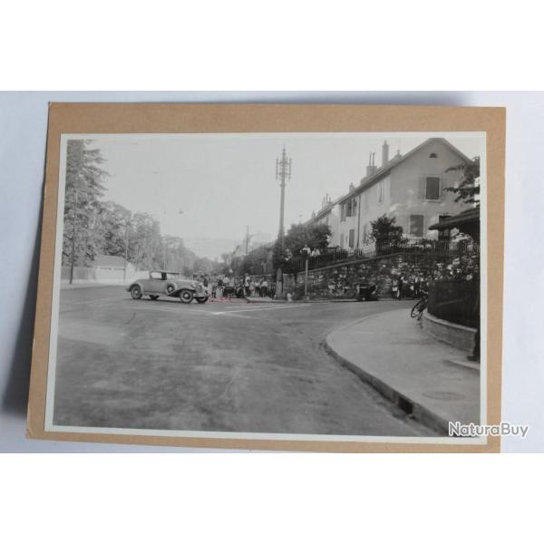 Photographie Accident automobile Police Canton Gen�ve Suisse