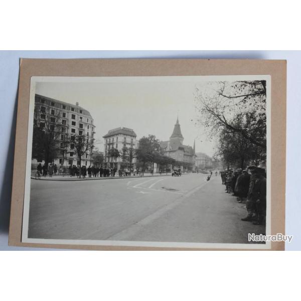 Photographie Accident automobile Eaux-Vives Police Gen�ve Suisse