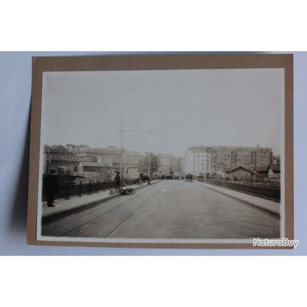 Photographie Accident Automobile Moto Pont Police Gen�ve Suisse