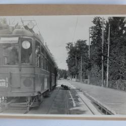 Photographie Accident Tramway Moto Police Canton Genève Suisse