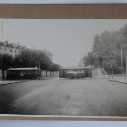 Photographie Accident Tramways Place Bel-Air Champel Genève Suisse
