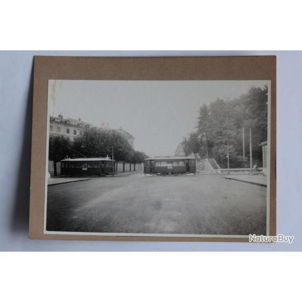 Photographie Accident Tramways Place Bel-Air Champel Gen�ve Suisse