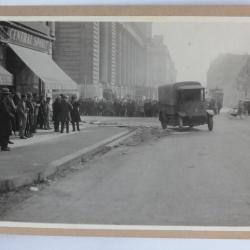 Photographie Accident automobile Rue du Mont Blanc Police Genève Suisse