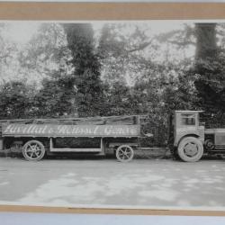 Photographie Camion Lavillat & Rousset Canton Genève Suisse