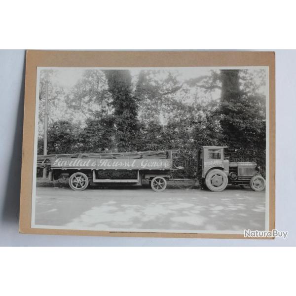 Photographie Camion Lavillat & Rousset Canton Gen�ve Suisse