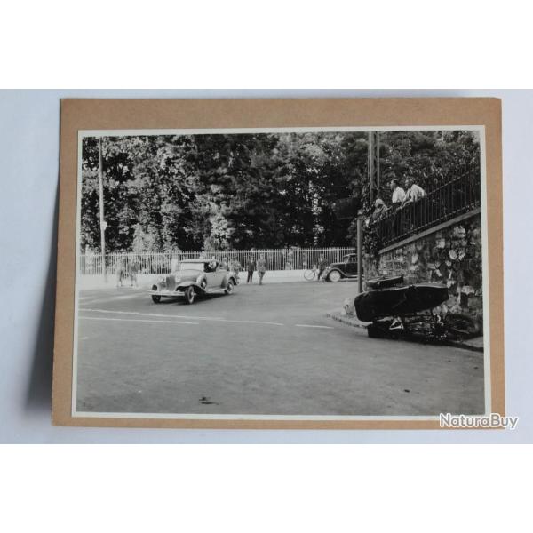 Photographie Accident Moto side-car Police Canton Gen�ve Suisse