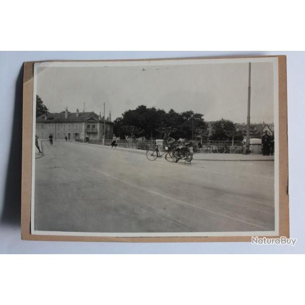 Photographie Accident Moto V�lo Police Canton Gen�ve Suisse