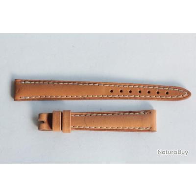 Bracelet De Montre Universal Genève Noir 13 Mm Avec Boucle Vintage - Marque Alpina - Occasion