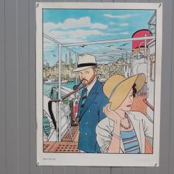 Lithographie Vittorio GIARDINO La porte d'Orient 1985 Max Fridman BD