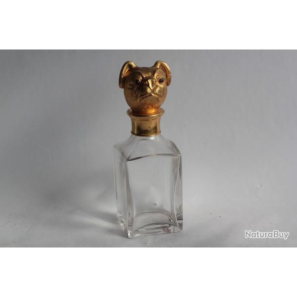 Carafe cristal Carlin Mika Italie chien
