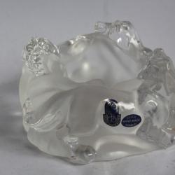 Vide-poches cristal Boh&egrave;me Chiens Frantisek Halama