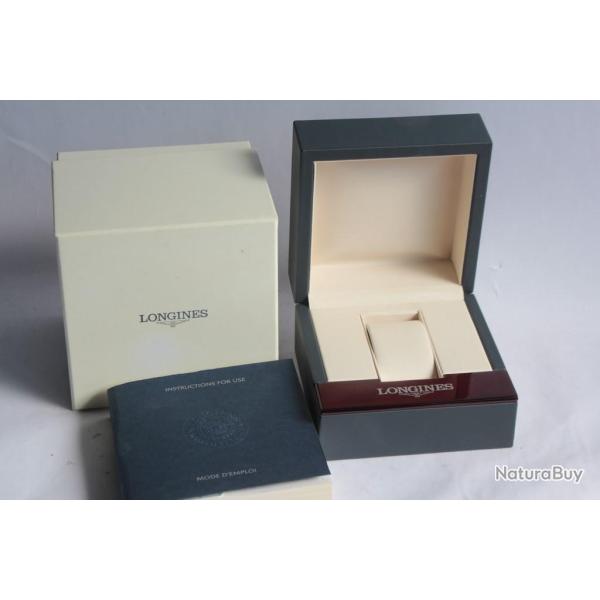 LONGINES �crin pour montre + Garantie + Mode d'emploi