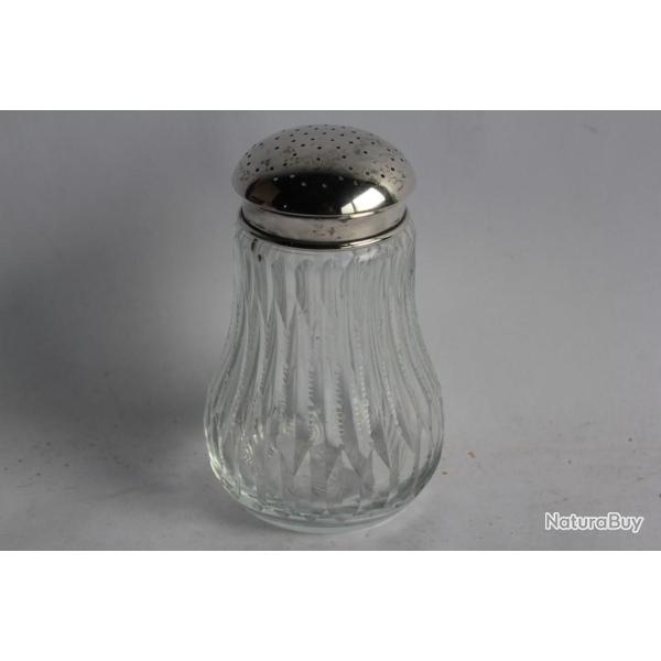 Saupoudreuse cristal taill� et argent