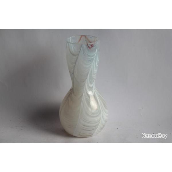 Vase verre souffl� Autriche