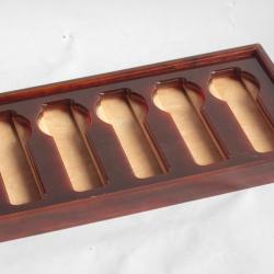 Plateau vintage pour 5 montres