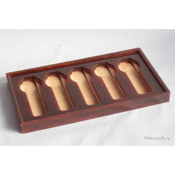 Plateau vintage pour 5 montres