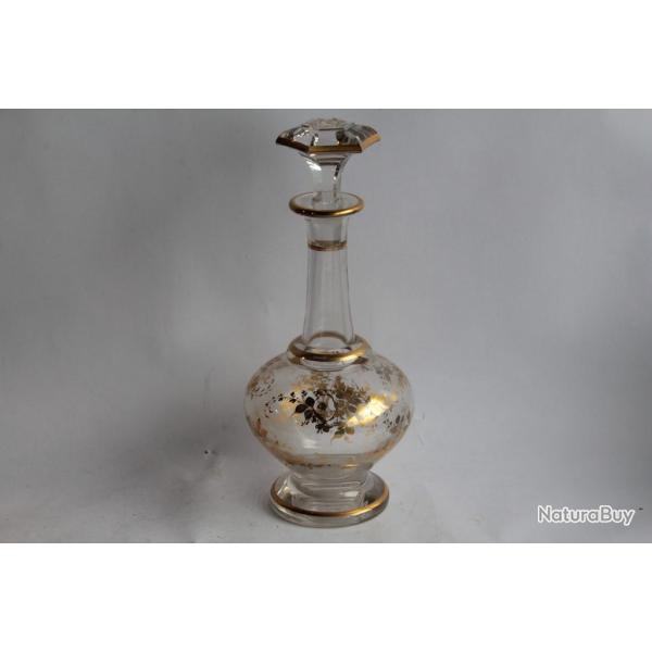 Carafe cristal or XIXe si�cle