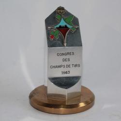 Insigne Sahara Air Aviation C.I.E.E.S. Congrès des champs de tirs 1963