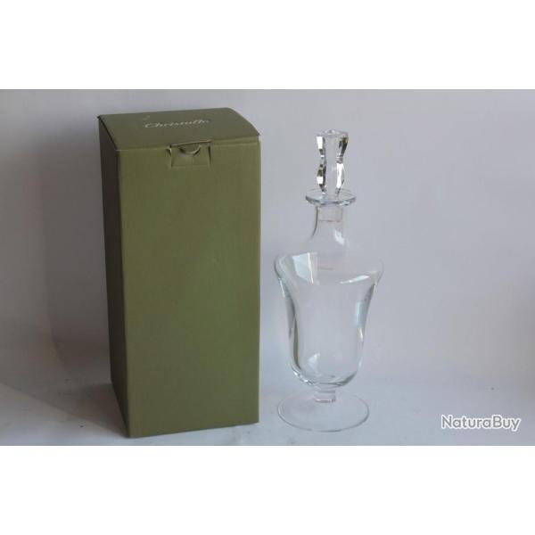 CHRISTOFLE Carafe cristal D�canteur