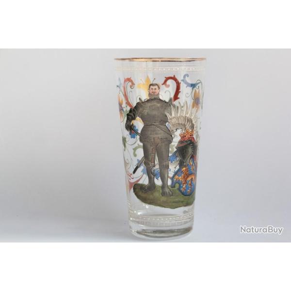 Grand verre de Boh�me �maill� Egermann