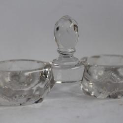 SAINT LOUIS Salière cristal moulé