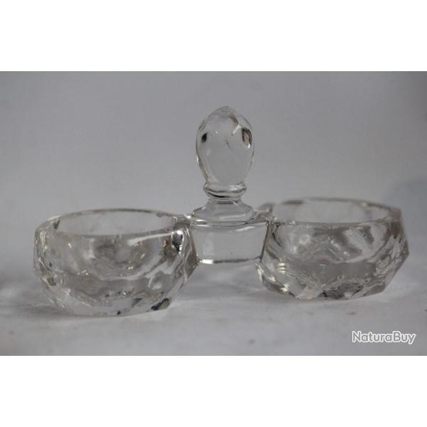 SAINT LOUIS Sali�re cristal moul�