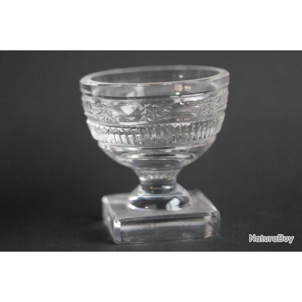 Sali�re cristal taill� Waterford Salt Dip