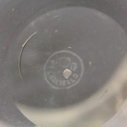 Gobelet cristal Ehrenfeld Allemagne XIXe siècle Roemer