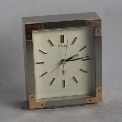 SEIKO Pendulette de bureau R&eacute;veil vintage
