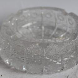 Cendrier cristal taill&eacute; Boh&egrave;me