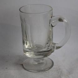 Ancienne chope &agrave; bi&egrave;re verre Suisse