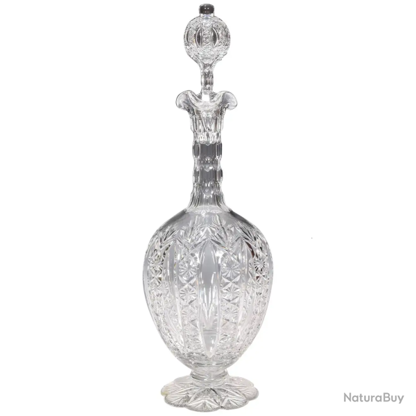 BACCARAT Carafe cristal taill� Cond� Empereur russe Nicolas II