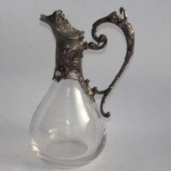 Aigui&egrave;re cristal de Lorraine Femme Art Nouveau Vignes